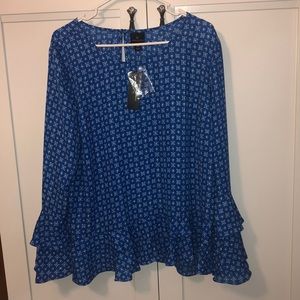 Worthington Brand New Flirty Spring Blouse